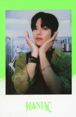 【中古】コレクションカード(男性) Stray Kids/Seungmin(スンミン)/枠白・黄緑/「Stray Kids 2nd World Tour MANIAC in Seoul」SKZOOグッズ予約特典ランダムポラロイドカード