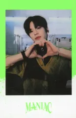 【中古】コレクションカード(男性) Stray Kids/Seungmin(スンミン)/枠白・黄緑/「Stray Kids 2nd World Tour MANIAC in Seoul」SKZOOグッズ予約特典ランダムポラロイドカード