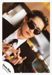 【中古】生写真(STARTO) Snow Man/岩本照/横型・バストアップ/アルバム「音故知新」MV＆ジャケ写オフショット/公式生写真