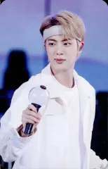 【中古】コレクションカード(男性) BTS(防弾少年団)/ジン(JIN)/ライブフォト・裏面黒/「BTS MOVIE WEEKS」上映第4弾『2021 BTS MUSTER SOWOOZOO 【4Kリマスター特別編集版】』入場者特典オリジナルフォトカード