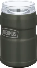 新品 サーモス アウトドアシリーズ 保冷缶ホルダー 350ml缶用 2wayタイプ カーキ ROD-0021 KKI