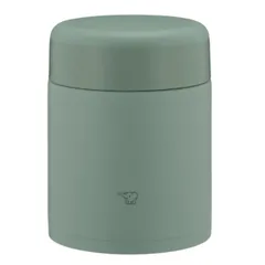 新品 象印 スープジャー 400ml 大きめ茶碗サイズ 【おいしく保温・保冷】 広口 マットグリーン SW-KA40-GM