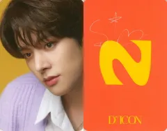 【中古】コレクションカード(男性) ENHYPEN/ジェイク(JAKE)/裏面オレンジ・印刷サイン入り/「DICON D’FESTA MINI EDITION ENHYPEN」フォトカード