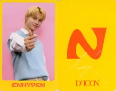 【中古】コレクションカード(男性) ENHYPEN/ニキ(NI-KI)/枠黄・印刷サイン入り/「DICON D’FESTA MINI EDITION ENHYPEN」フォトカード