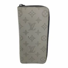 ルイ・ヴィトン(Louis Vuitton) ルイ・ヴィトン 長財布 モノグラム・シャドウ ジッピーウォレットヴェルティカル M81384 グレーメンズ