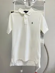 POLO RALPH LAUREN BOYS CLASSIC ポニーロゴ 半袖 カラーTシャツ 白
