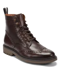 ケネスコール メンズ シューズ ブーツ・レインブーツ レザー Kenneth Cole New York Mens Todd Leather Boots Dark brown ブラウン