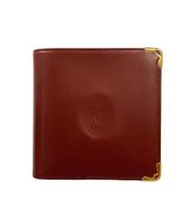カルティエ 二つ折り財布 マスト ドゥ カルティエ メンズ レディース Cartier