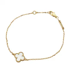 ヴァン・クリーフ＆アーペル(Van Cleef & Arpels) ヴァンクリーフ＆アーペル ブレスレット スウィート アルハンブラ 18KYG イエローゴールド マザーオブパールレディースのサムネイル