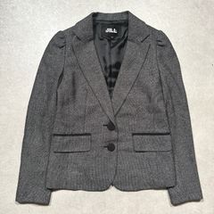 着用1回☆JILLSTUARTスパンコールホワイトジャケット - メルカリ