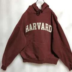 Champion チャンピオン フーディースウェットパーカー メンズMサイズ ハーバード大学　トレーナー ユニセックス　エンジ　ワインレッド男女兼用　HARVARD　USA 25-1-119