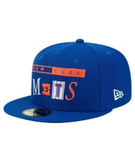 ニューエラ メンズ アクセサリー 帽子 New Era Mens Royal New York Mets Ransom 59FIFTY Fitted Hat Royal