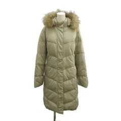 リセオ LISSEO ダウンコート 11 ベージュ 長袖 ファー付きフード ロング丈 /PP ■GY99
