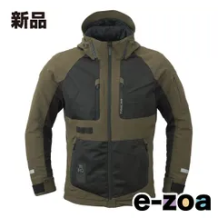 RS TAICHI  アールエスタイチ バイク用 春夏 エアー パーカ  ブラック/カーキ/Lサイズ RSJ354/BLACK/KHAKI/L (2643547)