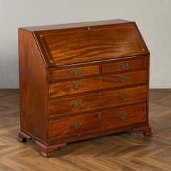 近藤工芸 OAK オーク無垢材 ライティングビューロー 英国クラシック