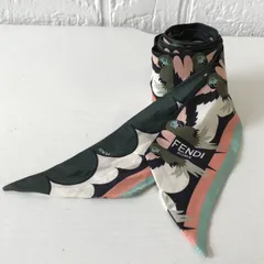 FENDI　フェンディ　リボンスカーフ　ラッピー　鳥　1405