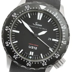 ジン Sinn U-212.SDP/EZM16 U212 デイト 自動巻き メンズ 美品 保証書