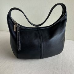 COACH オールドコーチ エルゴ ワンショルダー ハーフムーン 9219 黒