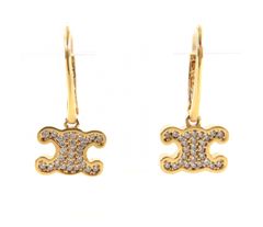 オリジナル ピアスGALA JEWELRY K18 YG/WG/PG カメK10 - メルカリ