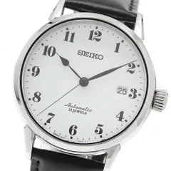 セイコー SEIKO SARX027/6R15-02Z0 プレサージュ 琺瑯ダイヤル デイト 自動巻き メンズ _945639のサムネイル