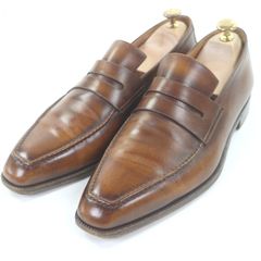 e0168 フォスター&サン BURFORD コインローファー 7.5 ブラウン - メルカリ