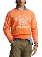 ポロラルフローレン ヴィンテージフィット フリース グラフィックスウェットシャツ