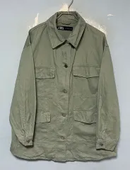 ZARA ザラ メンズ カジュアルジャケット 秋冬 ドロップショルダー オーバーサイズ L 100