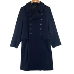 美品▲COMME des GARCONS コムデギャルソン GH-C025 ダブルブレスト ナポレオンコート ウールコート ブラック S 日本製 正規品 メンズ