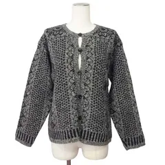 ピンクハウス PINK HOUSE 90s カーディガン ニット  ウール 黒