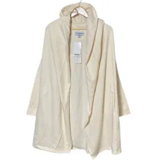 未使用 AMERICANA × Deuxieme Classe アメリカーナ ドゥーズィエムクラス別注 SHORT GOWN スウェットフーディー F 生成り  レディース 古着 中古 USED