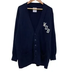 良品 MADISONBLUE マディソンブルー BIG ニットカーディガン サイズXS ネイビー  レディース 古着 中古 USED