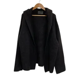 良品 25AW NOBLE ノーブル YAKフーディー ニットカーディガン グレー レディース 古着 中古 USED