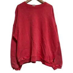 美品 25AW INHERIT インヘリット ANTS & ELEPHANTS フェード加工 ポケットプルオーバー トレーナー サイズM レッド メンズ 古着 中古 USEDのサムネイル