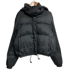 美品 SLY スライ フーディ ショート パデットジャケット 039CAN30-3030 サイズF ブラック レディース 古着 中古 USEDのサムネイル