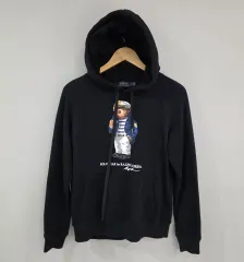 ポロラルフローレン ポロベア フーディー ブラック Sサイズ