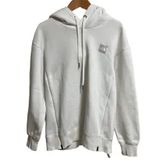 美品 THE NORTH FACE ザノースフェイス Oversized Sweat プルオーバーパーカー NTW62232 Mサイズ ホワイト レディース 古着 中古 USEDのサムネイル