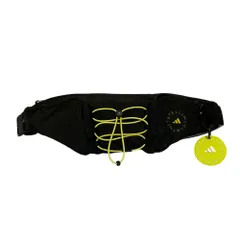 美品 adidas by Stella McCartney アディダスバイステラマッカートニー ボディバッグ ウエストポーチ ブラック レディース 古着 中古 USED