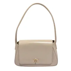 良品 25SS Her lip to ハーリップトゥ Classic Lady Baguette Bag レザー ハンドバッグ ライトベージュ レディース 古着 中古 USEDのサムネイル