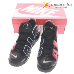 ■ NIKE ナイキ スニーカー シューズ 靴 DJ4400 001 エア モア アップテンポ 96 メンズ 28.0cm ブラック レッド ネイビー 未使用 箱付き