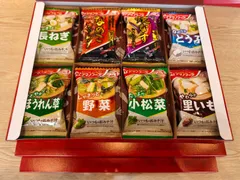 アマノフーズおみそ汁ギフト(24食）100M×3箱分 フリーズドライ インスタント 即席 みそ汁 味噌汁 食品のサムネイル