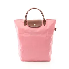 ロンシャン Longchamp トートバッグ ル プリアージュ オリジナル M ショッピングバッグ 10168089P92 ピンク レザー ル プリアージュ M ショッピングバッグ レディース