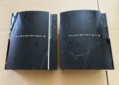 ２台セット【SONY ・ソニー】 PlayStation3 PS3本体  CECHB00　CECHH00　ゲーム機器　部品取り　ジャンク現状品