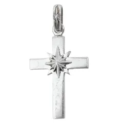 SAAD サード 太陽神 クロス ペンダントトップ シルバー系【中古】のサムネイル