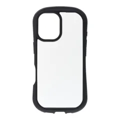 Play in Case iPhone 16 Plus ブラック　耐衝撃設計で端末とカメラレンズを守るのサムネイル