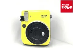 【中古】 【良品】 フジフイルム インスタントカメラ instax mini 70 「チェキ」 イエロー