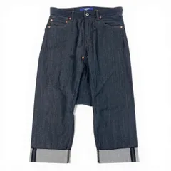 Ad6 JUNYA WATANABE MAN ジュンヤワタナベ マン 22SS サルエルデニムパンツ 変形パンツ ボトムス WI-P025 XSサイズ インディゴ メンズ 男性用o07t