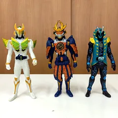 平成仮面ライダー 3点セット　ソフビ　#m00260