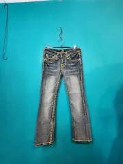 トゥルーレリジョン ジョイ シュー スーパー Tシャツ 限定モデル ブラックシルバーラベル レディース ブラックデニム デニム