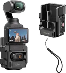 ULANZI PK-06 拡張アダプターアクセサリー DJI Osmo Pocket 3用 - アルミニウム保護ケージメタルブラケットマウント 1/4ネジ穴/Goproアダプター/コールドシュー/Osmo Action クイックリリース付きのサムネイル