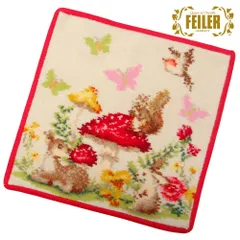 【新品 未使用】FEILER フェイラー ハンカチ ハンドタオル MAGICAL FOREST マジカルフォレスト 限定 MAGICALFORESTC